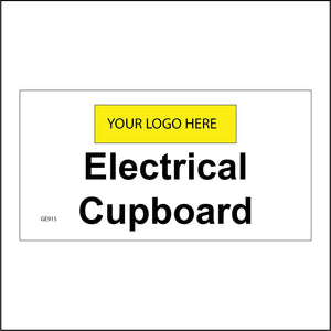 GE915 Electrical Cupboard Your Logo Name Cables Wires Wiring Source