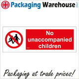 PR442 No Unaccompanied Children Property Premises