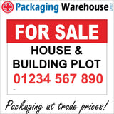 CM078 For Sale House & Building Plot Tel: Sign