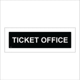 TR314 Ticket Office Sign