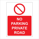 PR514 No Parking Private Road