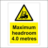WT142 Max Headroom 4.0 Meters Fork Lift Truck Height