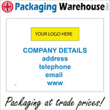 CM396 Company Logo Name Board Telephone Email WWW Details Work Build