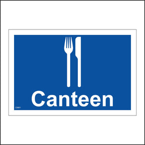 CS601 Canteen Knife Fork Hot Meals Diner Eatery Cafeteria