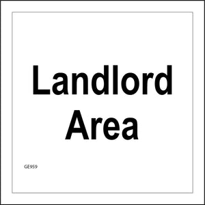 GE959 Landlord Area Property Rent Rental Owner House