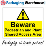 CS607 Pedestrian Plant Shared Access Area