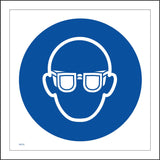MA250 Eye Protection Sign with Face Eye Protection