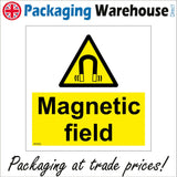 WS992 Magnetic Field Sign with Triangle Magnet