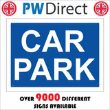 VE135 Car Park Sign