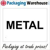 CS497 Metal Waste Recycling Only Recycle Skip Bin