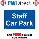 TR531 Staff Car Park Private Workers Only