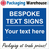 CM975 Bespoke Text Sign Your Text Here Sign