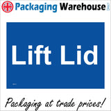 MA713 Lift Lid Sign