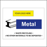CS460 Metal Recycling Waste Recycle Your Logo Company