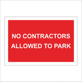 CS444 No Contractors Allowed To Park
