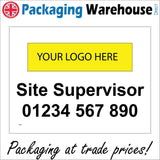 CS387 Site Supervisor Contact Telephone Your Logo Company Name