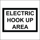 TR568 Electric Hook Up Area EHU Camping Caravan Vehicle