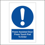 MA868 Power Assisted Door Press Touch Pad To Enter