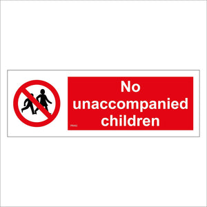 PR442 No Unaccompanied Children Property Premises