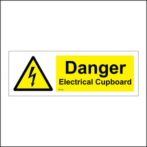 WT106 Danger Electrical Cuboard Danger Death