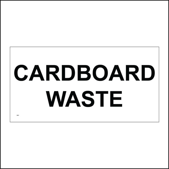 CS615 Cardboard Waste Recyclable Environment Green